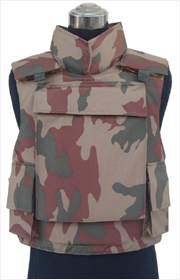 Bulletproof Jacket Model - NIJ Level IIIA, III and IV